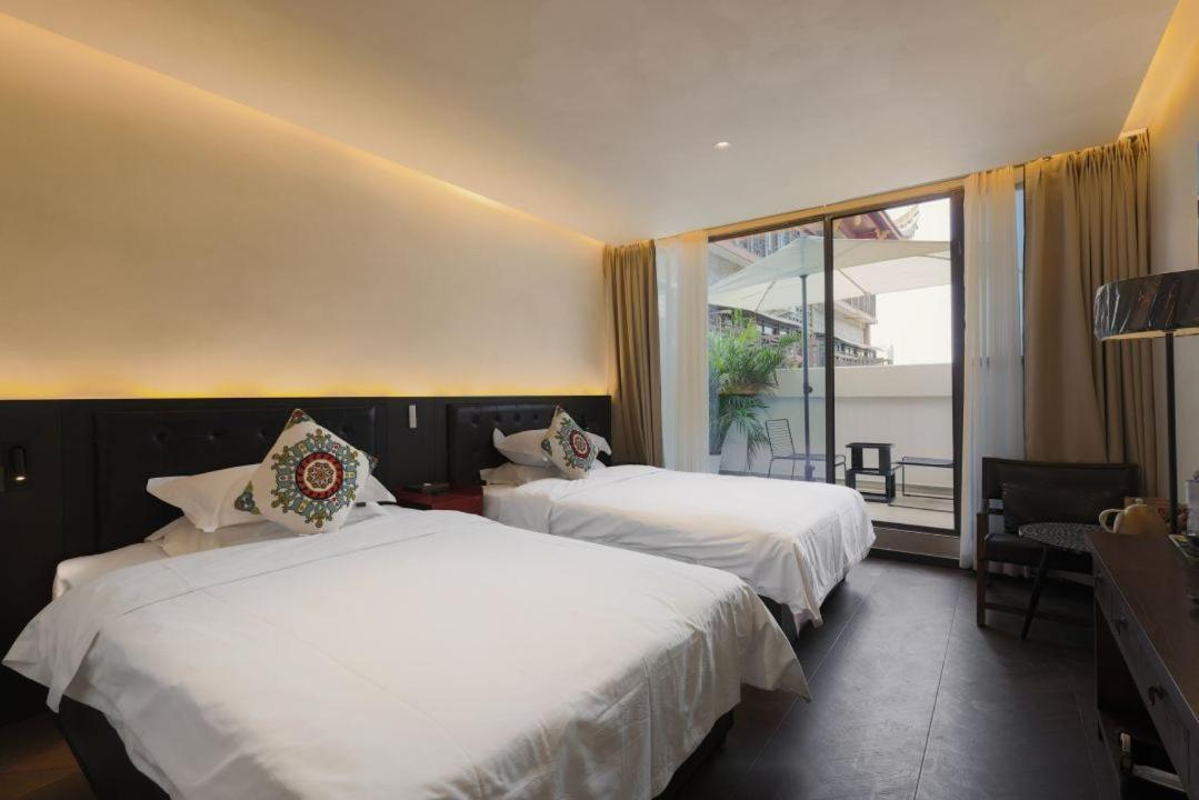 تشنجدو Qintai Tibetan Culture Boutique Hotel المظهر الخارجي الصورة